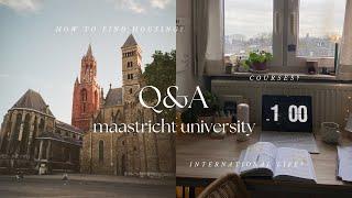 lets chat : maastricht university, housing, psychology,