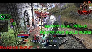 ESO: U43 PvP | NECROMANCER DW/Resto 1vX/Group BUILD video with montage and explanation #pvp #build