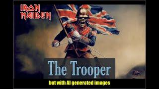 IRON MAIDEN - The Trooper video  - but with AI generated images from the lyrics