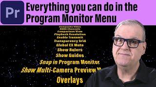 Everything you can do in the Program Monitor in Premiere Pro