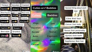 Relatable TikToks zodiac signs ️