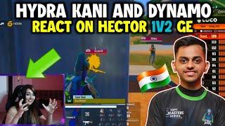 Hydra Kani And Dynamo React On Hector || Soul Hector 1v2 GE  || Hector 1v2 GE ~ Spider Gaming