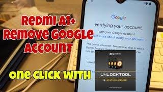 UnlockTool! Redmi A1+ (220733SFG), Remove Google Account, Bypass FRP, One Click.