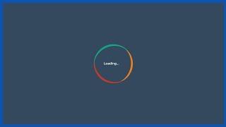 Amazing Loading Animation Using Only HTML & CSS