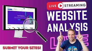 Live SEO Website Analysis & Optimization Tips - Submit Your Site!