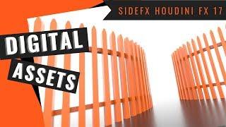 How to Make a Picket Fence in 3D | Houdini Tutorial