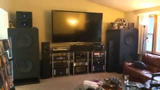 4) Dayton Ultimax 18" -Custom Home Theater