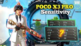 Poco X3 Pro Bgmi Sensitivity Setting | Poco x3 pro Bgmi Sensitivity Code | Poco X3 Pro Sensitivity