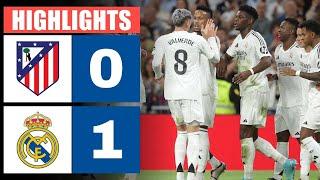  Resumen : Atlético de Madrid vs Real Madrid 0 - 1 | HIGHLIGHTS | LaLiga 2024/25