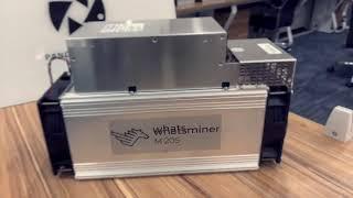 Whatsminer M20S Sample Arrived