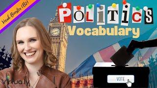 Politics Vocabulary (Intermediate Plus B1.2+ English)