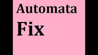 Automata fix