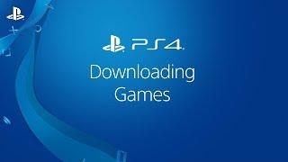 Downloading Games | PS4