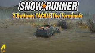 SnowRunner: 2 Outlaws TACKLE The Terminals | Top Gear Ep. #147