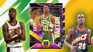 *EVOLVED* DARK MATTER GARY PAYTON GAMEPLAY!! THE GLOVE IS NOW THE BEST SMALL PG IN NBA 2K22 MyTEAM!!