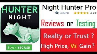 I Tested #1 Ranked Night Hunter Pro MT5 Trading Robot of MQL5 site Reviews