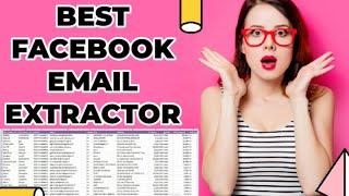 Best Facebook Email Extractor - How To Scrap Emails From Facebook Sponsored Posts [Facebook Groups]