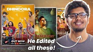 Meet The Editor of Dhindhora, Hostel Daze, Panchayat & Gullak | Amit Kulkarni | Panchayat S2 Update