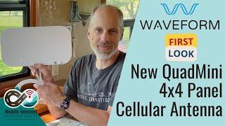 First Look: Waveform QuadMini 4x4 MIMO Panel Cellular Antenna Kit for Routers