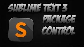 How To Install Package Control in Sublime Text 3 Very Easy!!