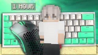 [1 HOUR] Skywars Clicky & Smooth Keyboard + Mouse Sounds ASMR