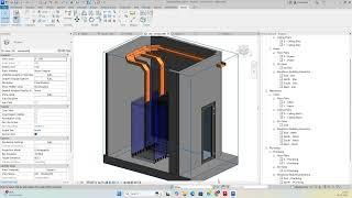 REVIT ELECTRICAL SMALL ELV ROOM WITH SECTION TUTORIAL