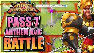 Pass 7 KvK Battles in Rise of Kingdoms [Heroic Anthem KvK on my Restart Project]