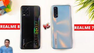 Realme 8 vs Realme 7 Boot Speed #shorts #realme8 #realme7