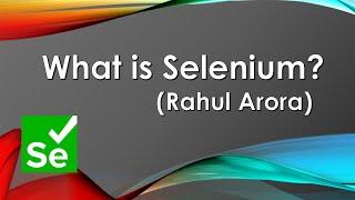 What is Selenium? Selenium for beginners / Selenium Automation Testing Tutorial 2020