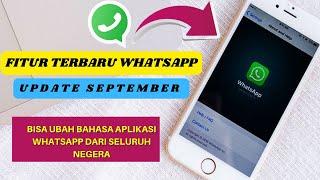 FITUR BARU WHATSAPP I BAHASA APLIKASI WHATSAPP