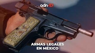 Estos son los pasos para tener un arma legal en México