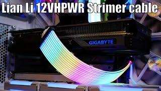 Lian Li Strimer V2 Plus 600 watt 12VHPWR RGB cables wiring guide and tips