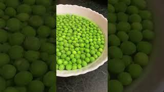 How to store Peas for a long time? #shorts