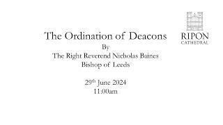 Ordination of Deacons