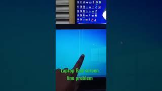 Laptop Screen Bad Line Problem msiinfotech #shorts