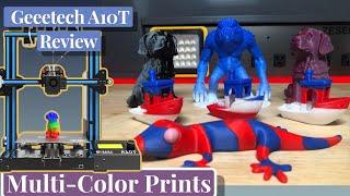 Geeetech A10T 3 in 1 Color 3D Printer Review