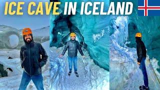 Inside the ICE CAVE in Iceland  !!!