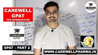 Carewell GPAT - The Introduction || GPAT 2024 || Carewell Pharma