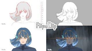 Animation Process (FlipaClip)