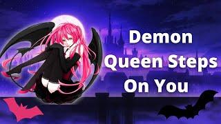 Demon Queen Steps On You ASMR {fantasy}{power exchange}{dommy}{apprenticeship}{teasing}{f4m}