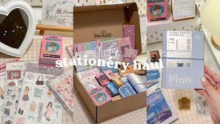 ️ stationery haul ft.stamp prints | stickers, journal supplies & more 