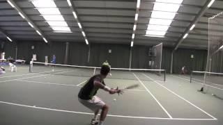 2012 Nottingham - Rajeev Ram Amer Delic Brian Baker Approaching.mp4