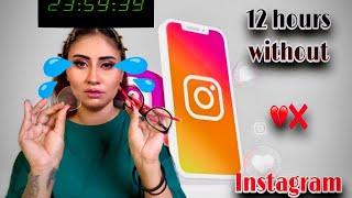 12 hours without social media  |instagram addiction|| social media detox
