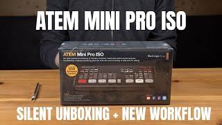 ATEM Mini Pro ISO - silent unboxing and new workflow
