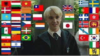 "SHUT UP MALFOY" in different languages [EXTENDED]