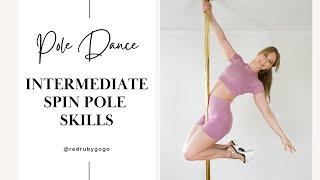 Intermediate Pole Dance Skills