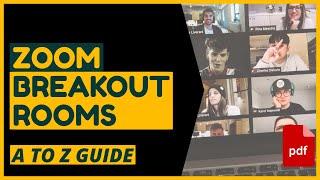 How To Use Zoom Breakout Rooms For Teaching? (with PDF download)