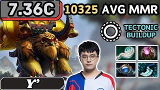 7.36c - Y' EARTHSHAKER Soft Support Gameplay 22 ASSISTS - Dota 2 Full Match Gameplay