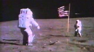 John Young's Lunar Salute on Apollo 16