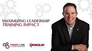 Maximizing Leadership Training Impact